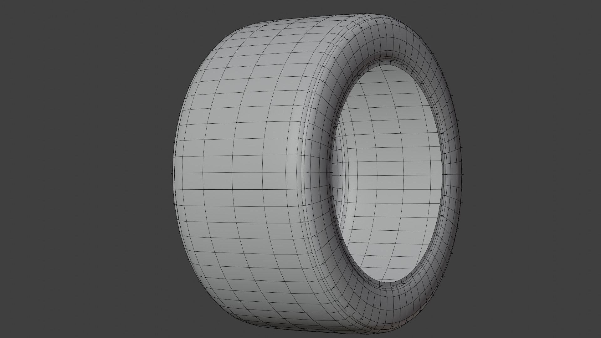 Michelin Pilot Sport GT low poly Low-poly 3D model_3