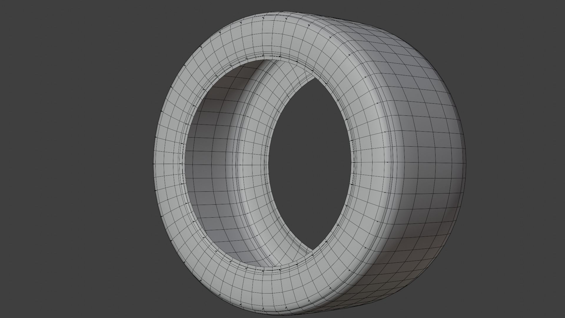 Michelin Pilot Sport GT low poly Low-poly 3D model_1