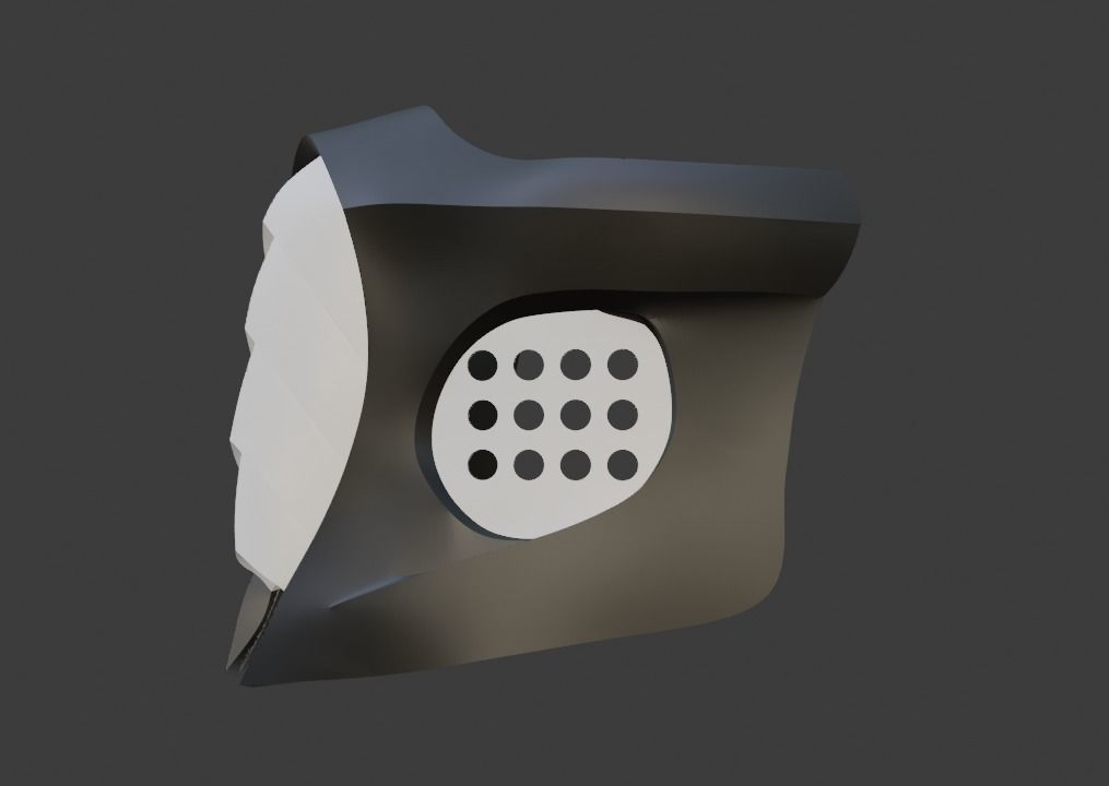 Smoke mask from Mortal Kombat 9 3D print model_17