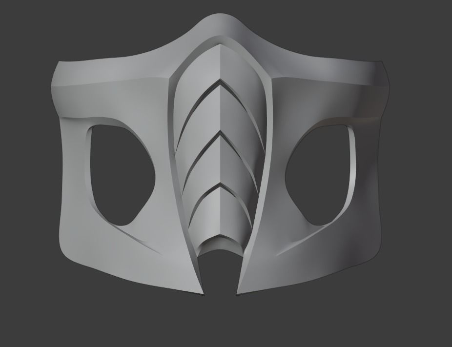Smoke mask from Mortal Kombat 9 3D print model_8