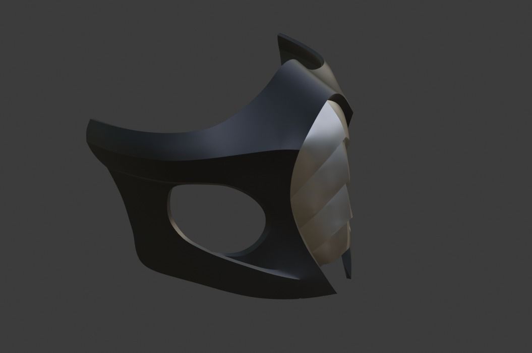 Smoke mask from Mortal Kombat 9 3D print model_13