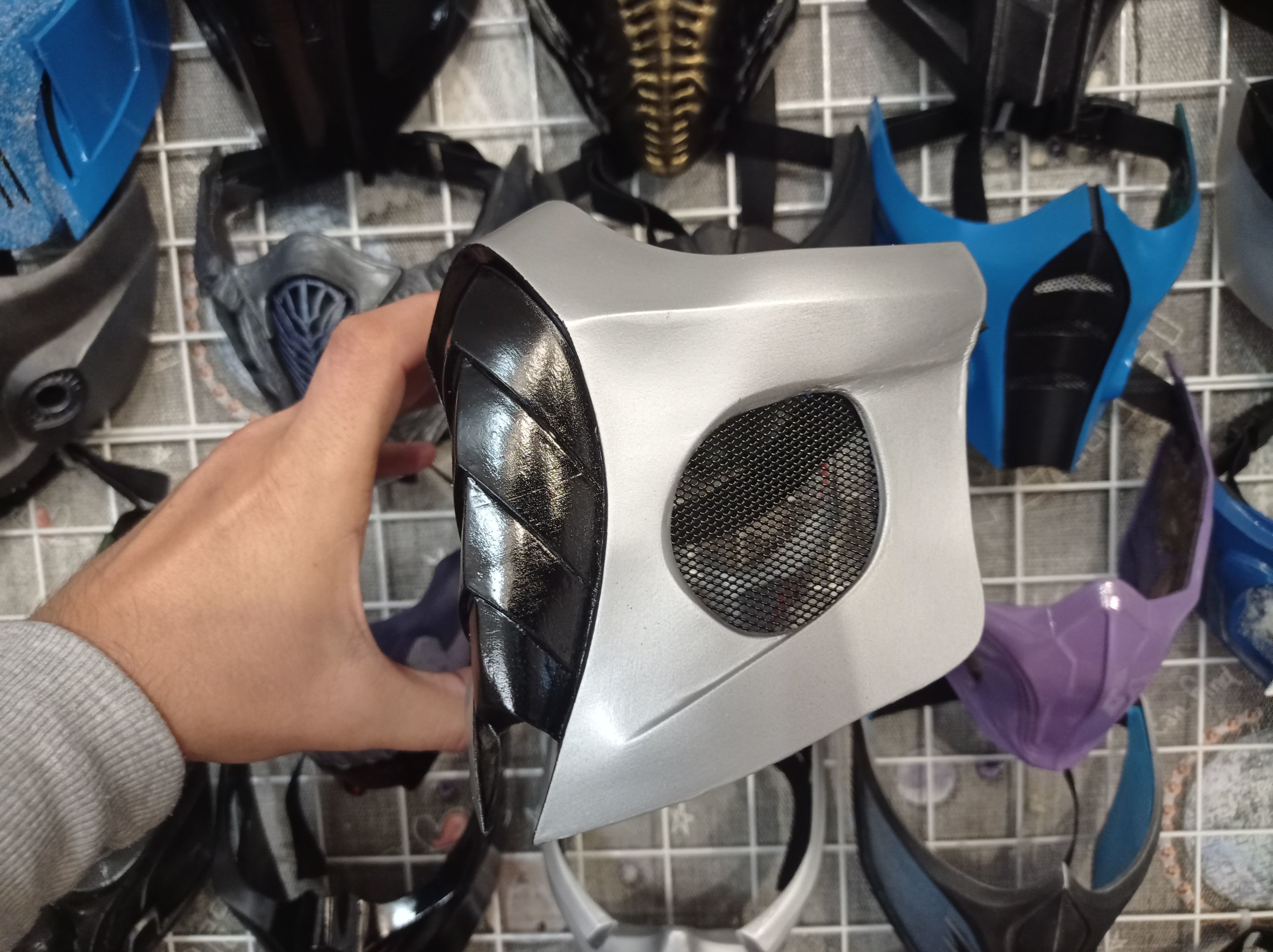 Smoke mask from Mortal Kombat 9 3D print model_2