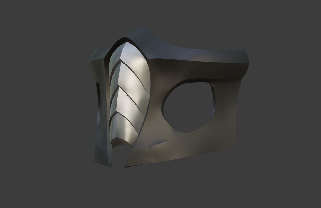 Smoke mask from Mortal Kombat 9 3D print model_12