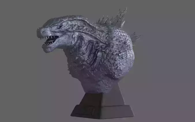 Godzilla Bust