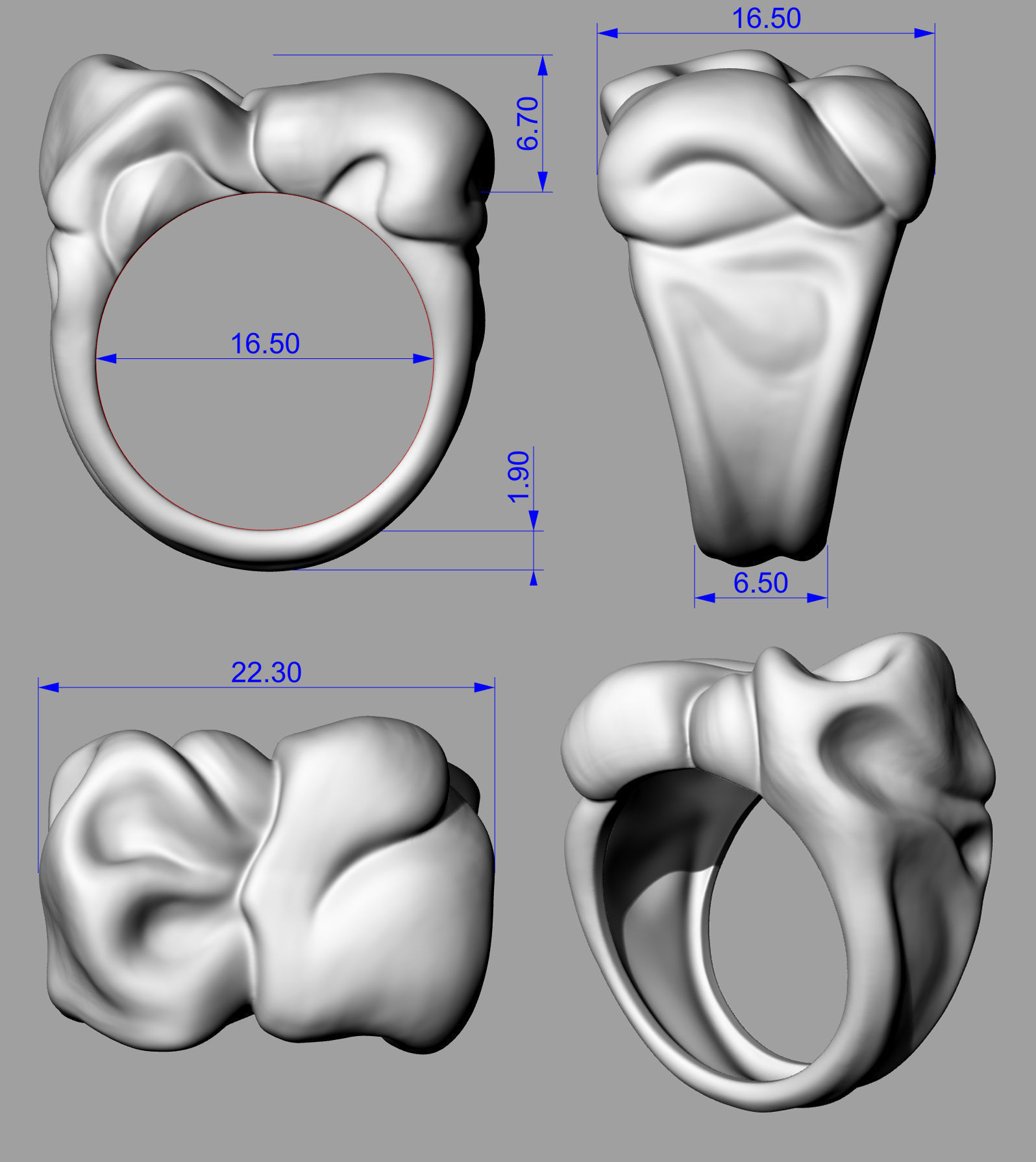 Ring Tissue 3D print model_15