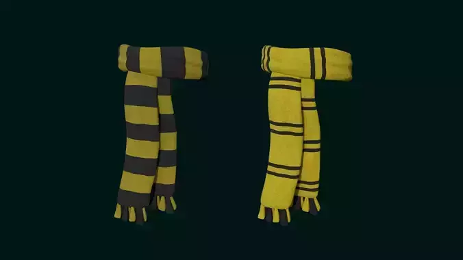Hogwarts Scarf - Hufflepuff - Harry Potter Character Costume