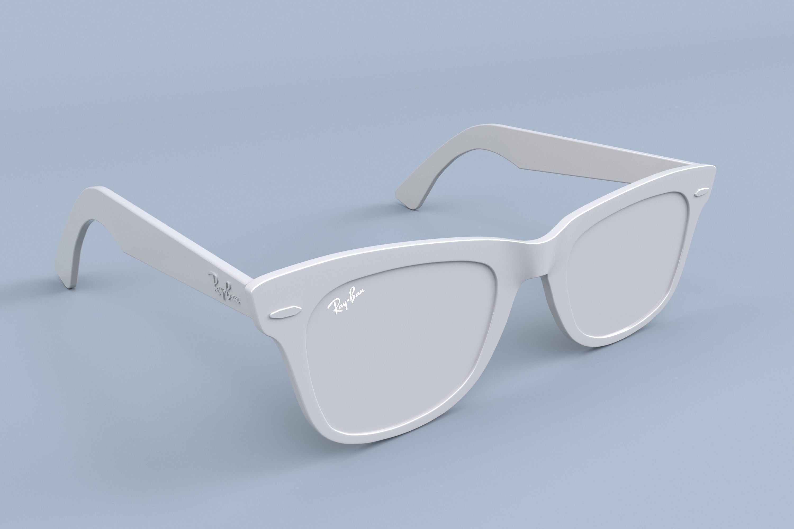 Ray Ban New Wayfarer sunglasses 3D model_4