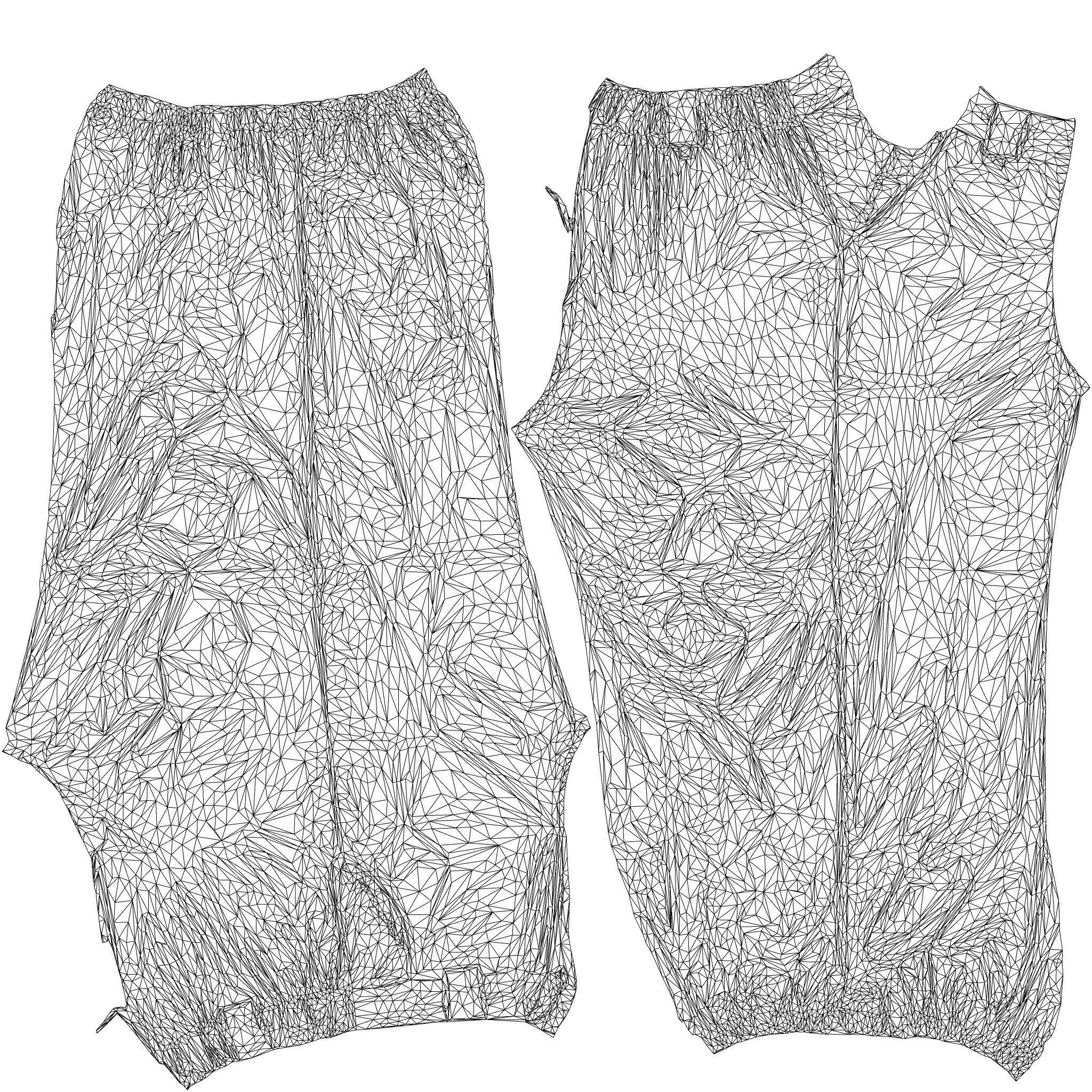 Comfy Leather Trousers 3D model_10