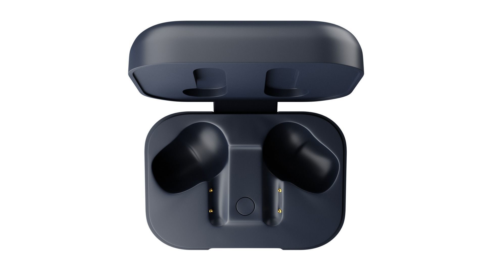 Luxurious Earphones Low Poly 3D model_15