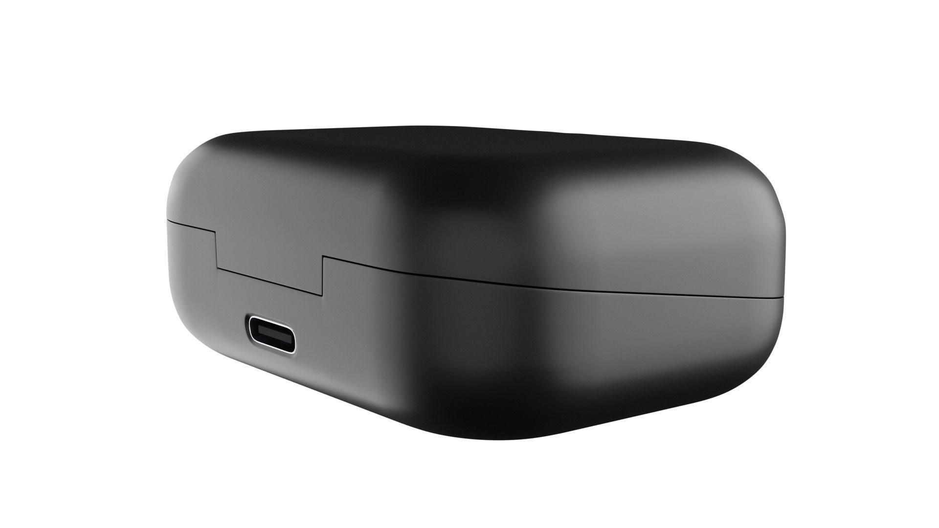 Luxurious Earphones Low Poly 3D model_62