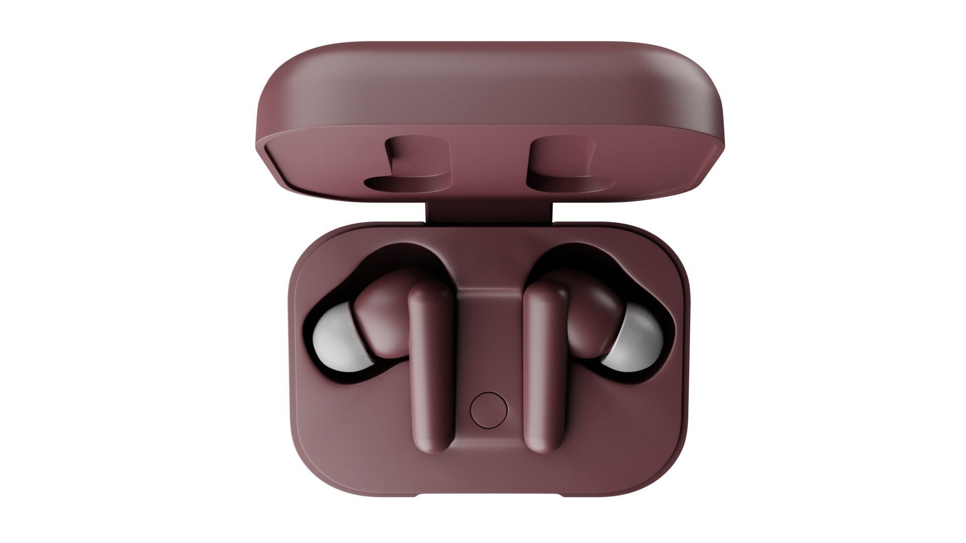 Luxurious Earphones Low Poly 3D model_34