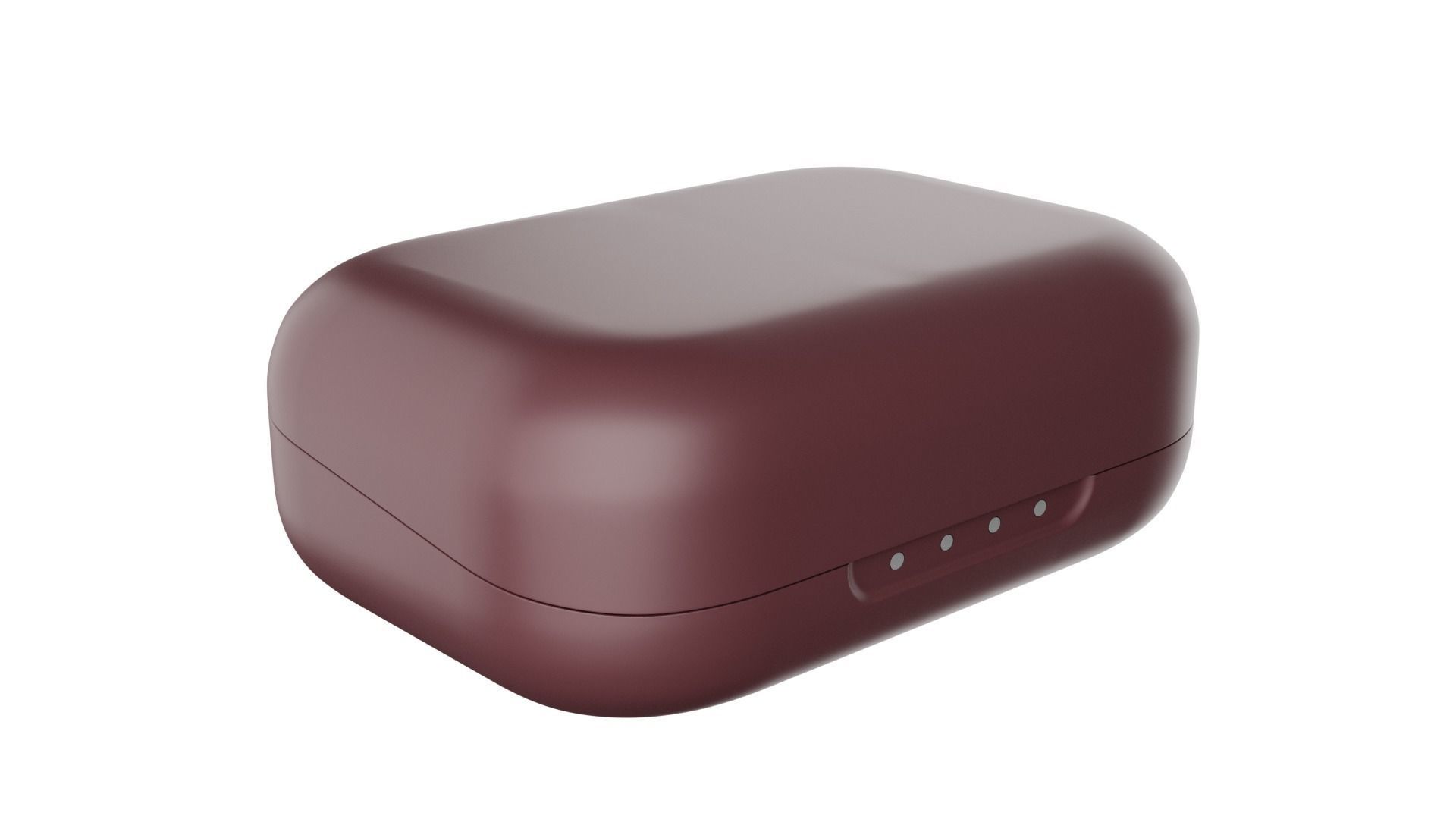 Luxurious Earphones Low Poly 3D model_35