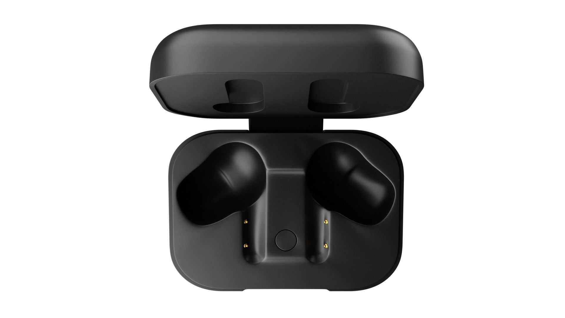 Luxurious Earphones Low Poly 3D model_68