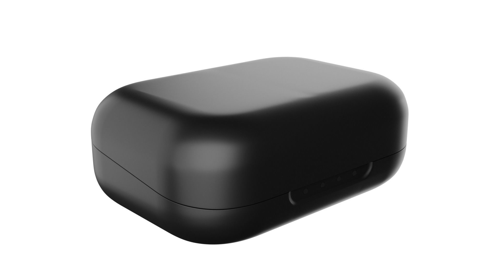 Luxurious Earphones Low Poly 3D model_61