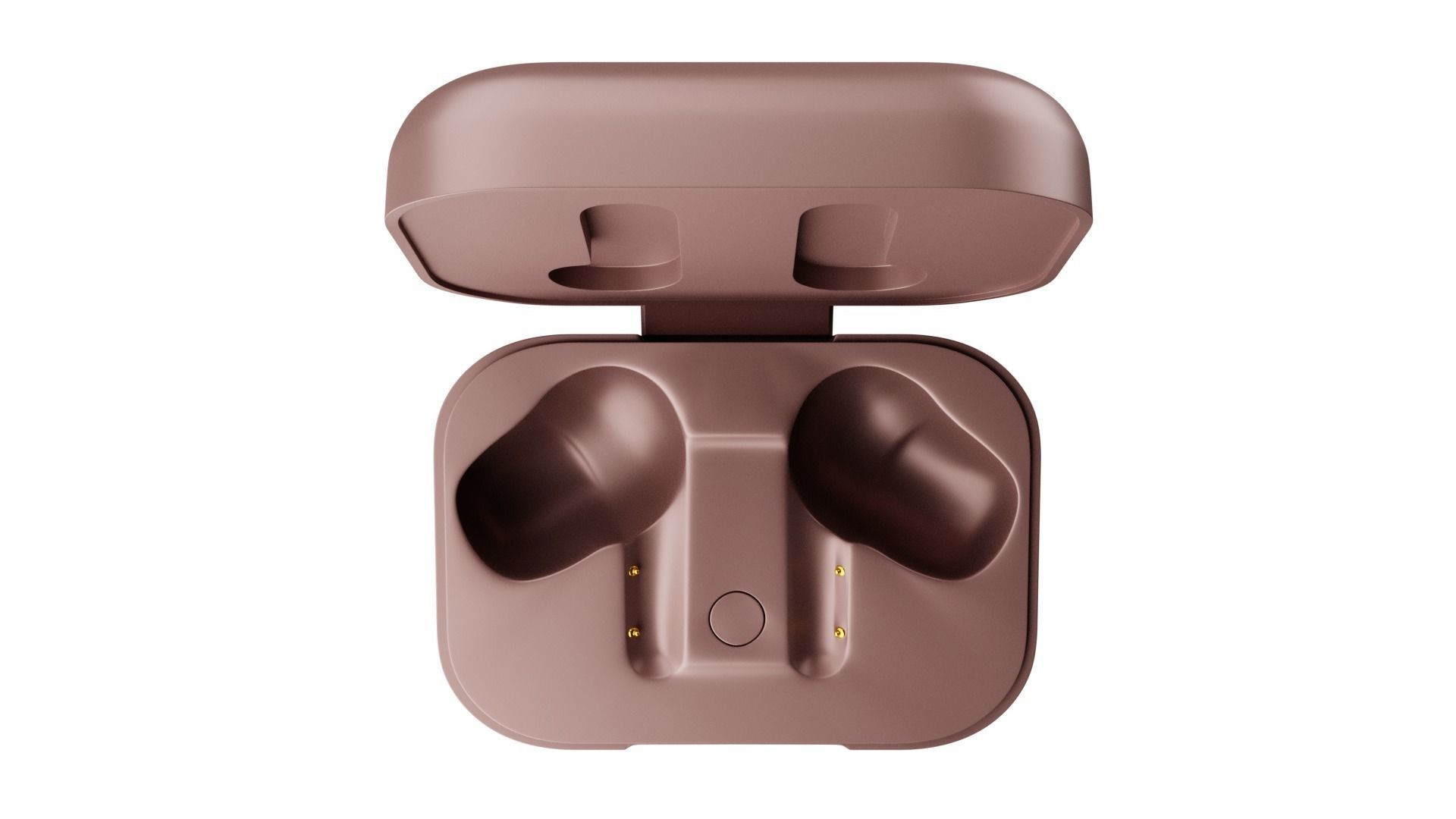 Luxurious Earphones Low Poly 3D model_28