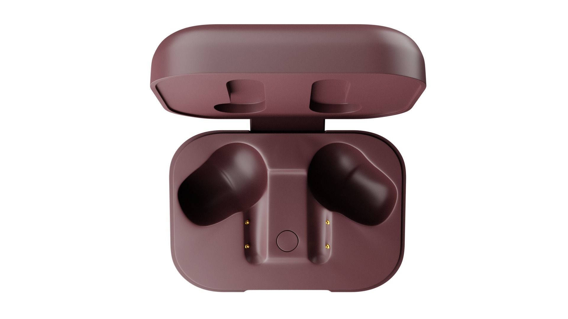 Luxurious Earphones Low Poly 3D model_41