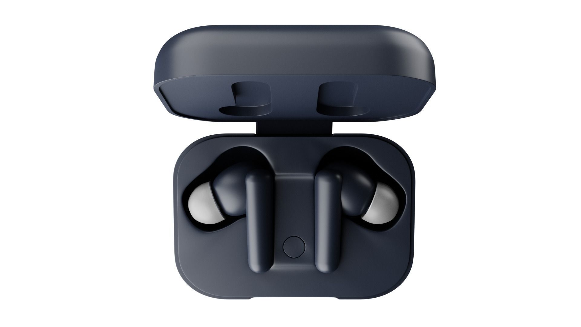 Luxurious Earphones Low Poly 3D model_8