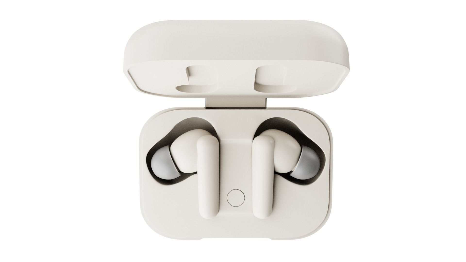 Luxurious Earphones Low Poly 3D model_46