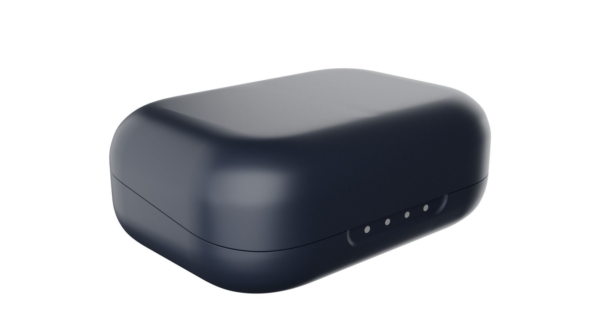 Luxurious Earphones Low Poly 3D model_9