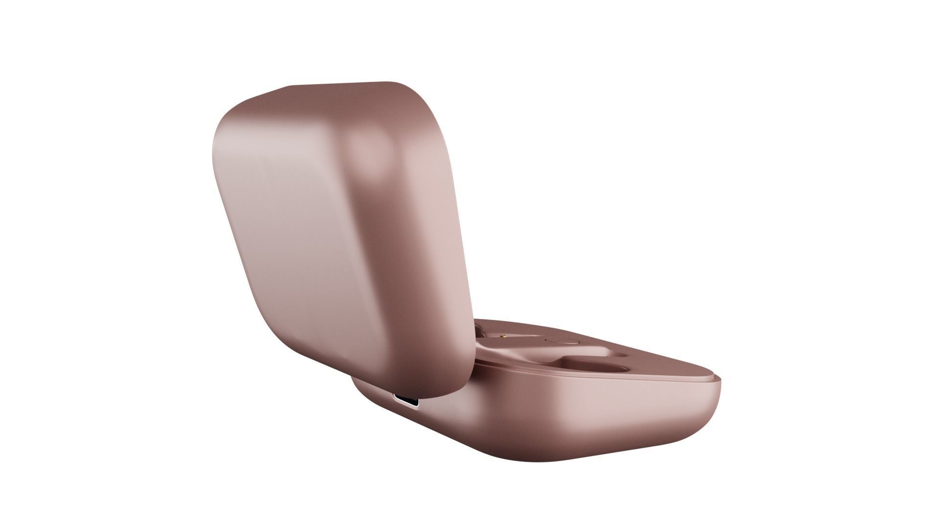 Luxurious Earphones Low Poly 3D model_27