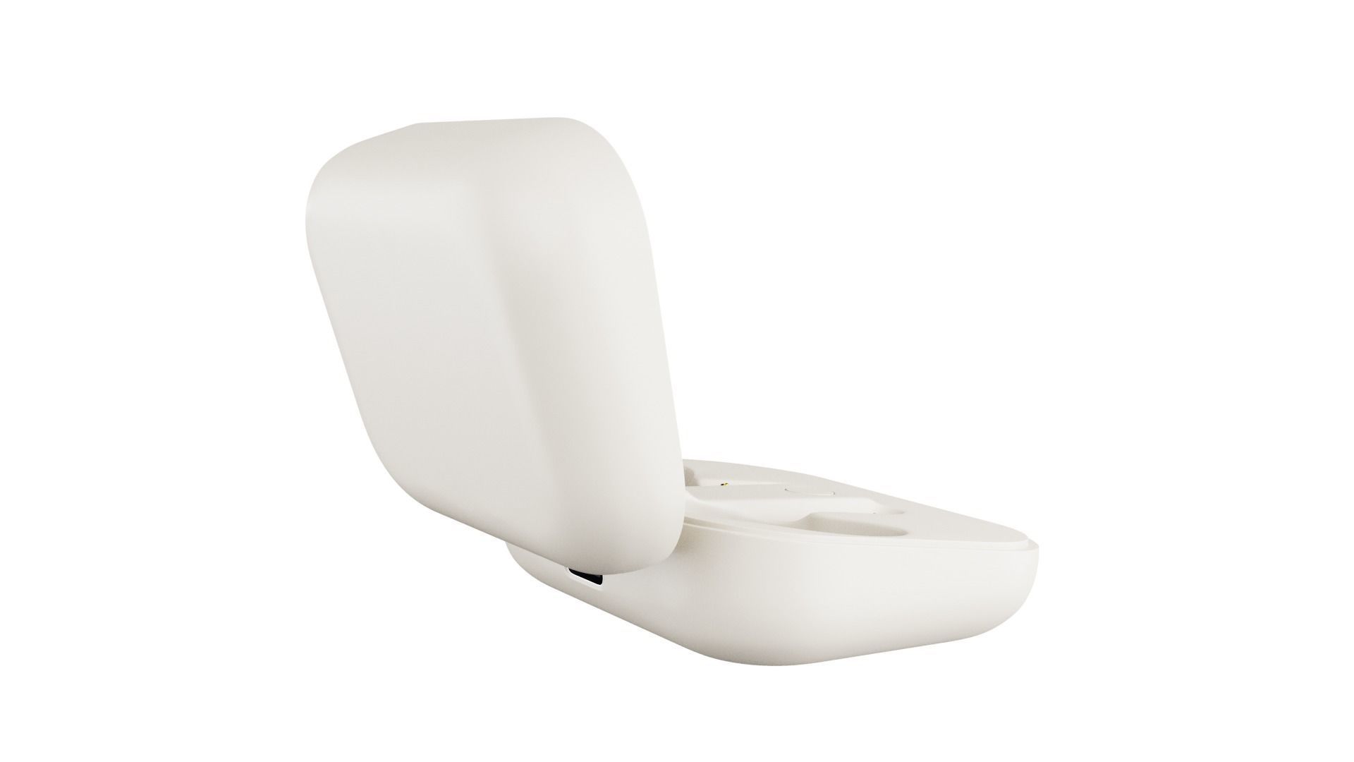 Luxurious Earphones Low Poly 3D model_53