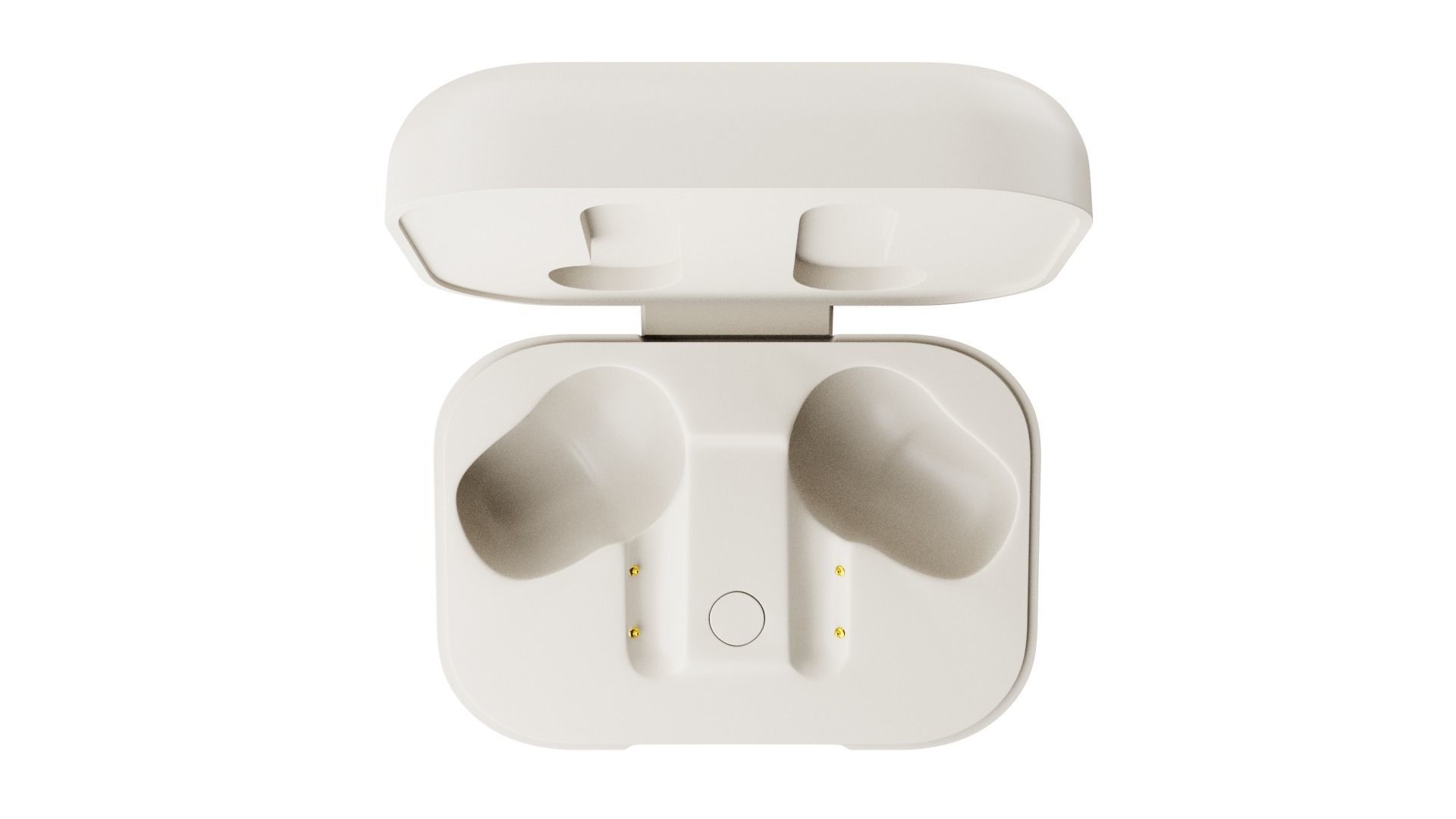 Luxurious Earphones Low Poly 3D model_54