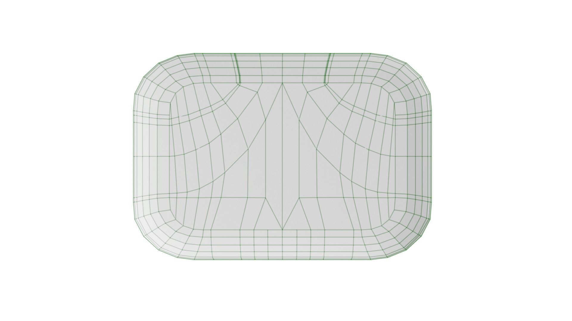 Luxurious Earphones Low Poly 3D model_80