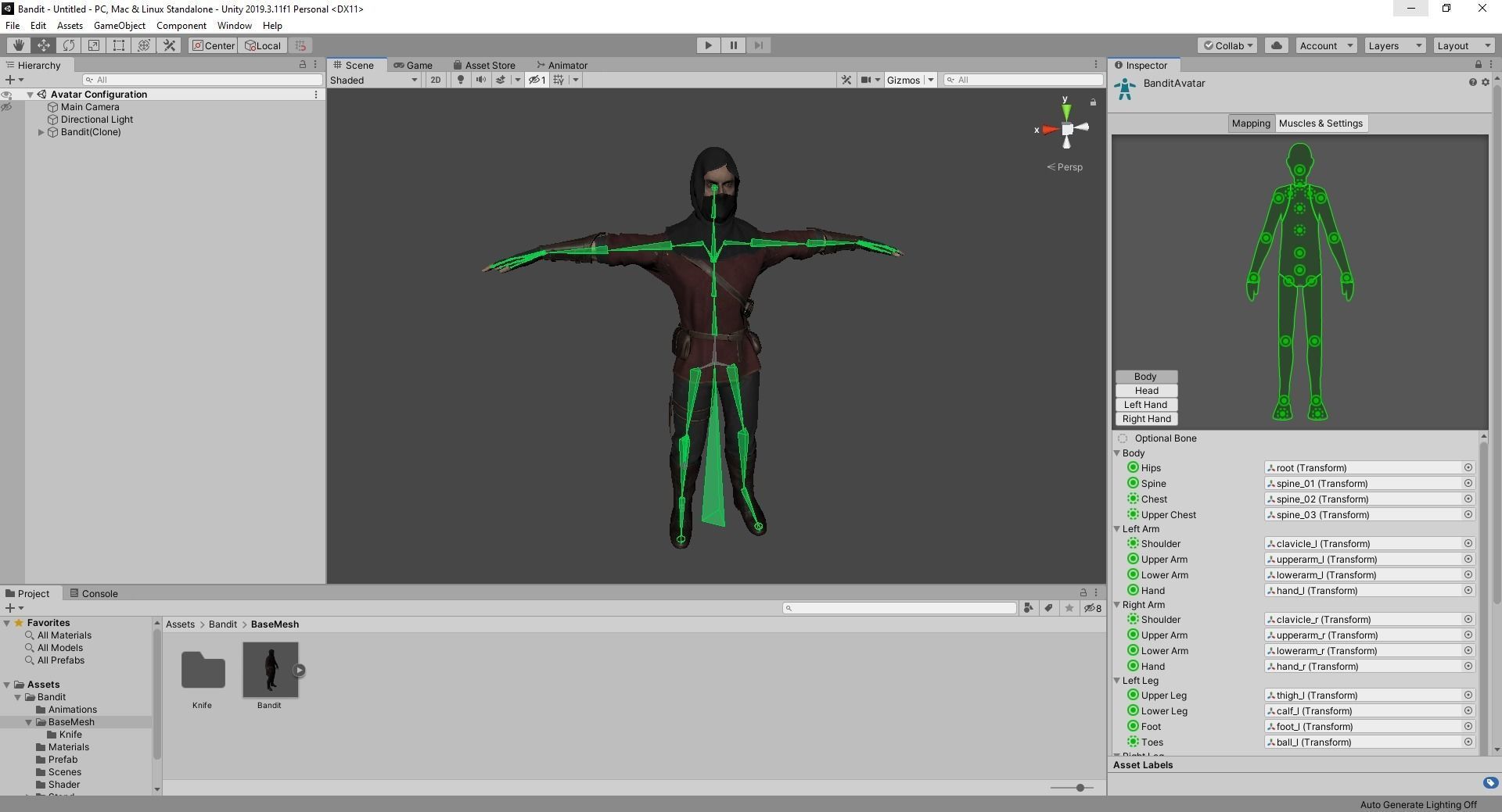 Rogue Low-poly 3D model_12