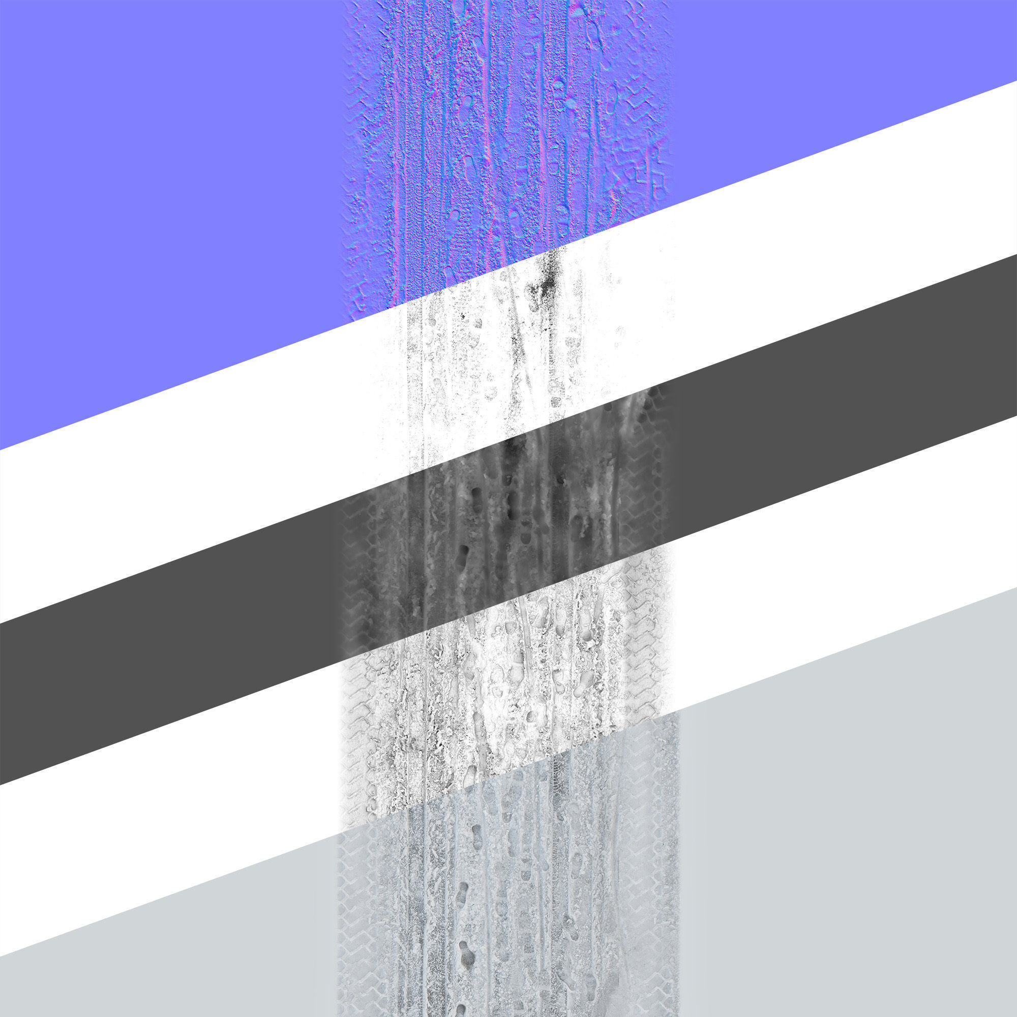 Ultra realistic Snow road 3D model_6