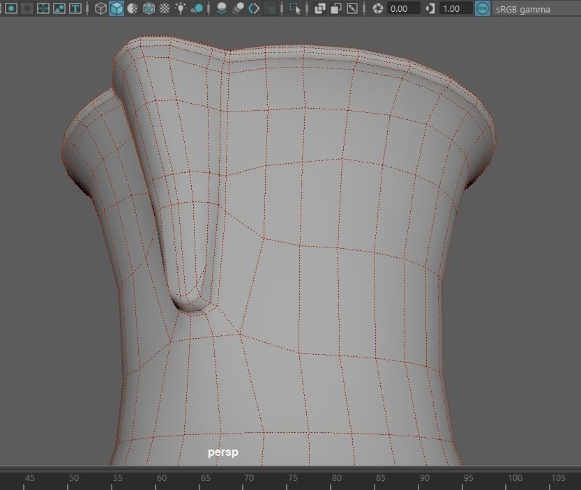 Pewter Pitcher Low-poly 3D model_33