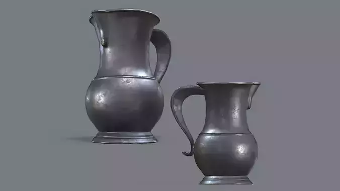 Pewter Pitcher