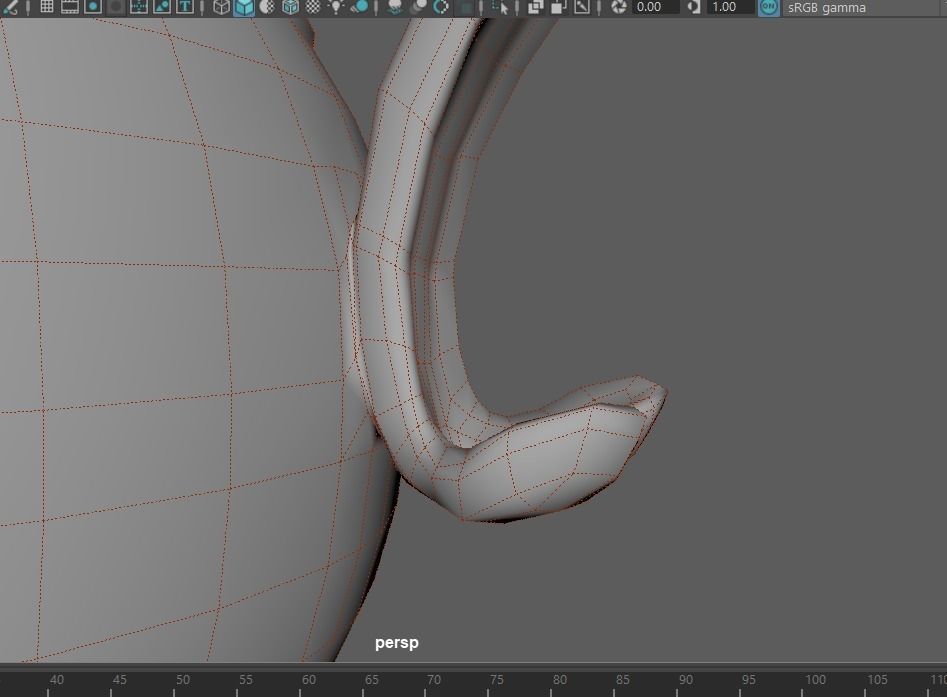 Pewter Pitcher Low-poly 3D model_34