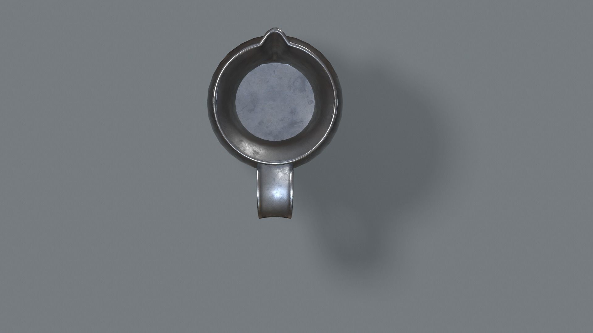 Pewter Pitcher Low-poly 3D model_28