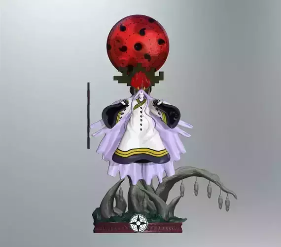 DIORAMA OTSUTSUKI KAGUYA INFINITE TSUKUYOMI 3D print model