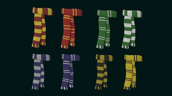Hogwarts Scarf Collection - Harry Potter Character Costume 