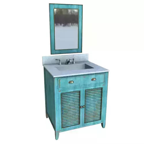 Rustic Wood Bathroom Sink 