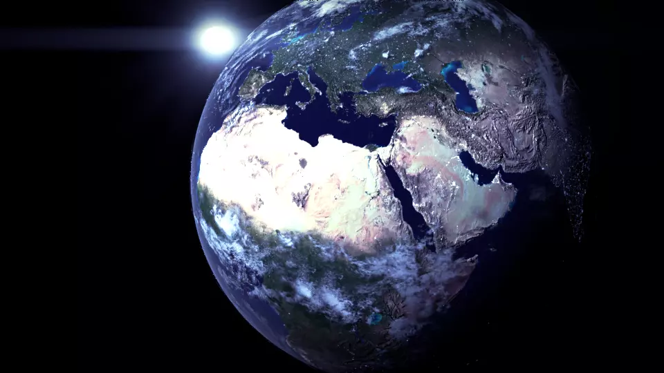 earth model 3D model_0