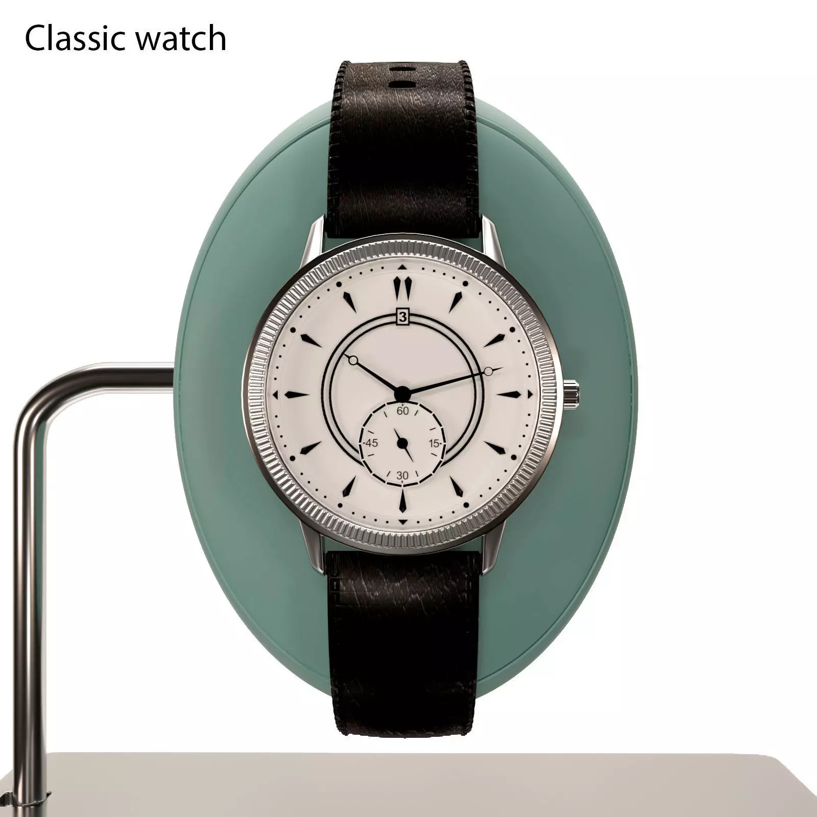 Classic Watch Free 3D model