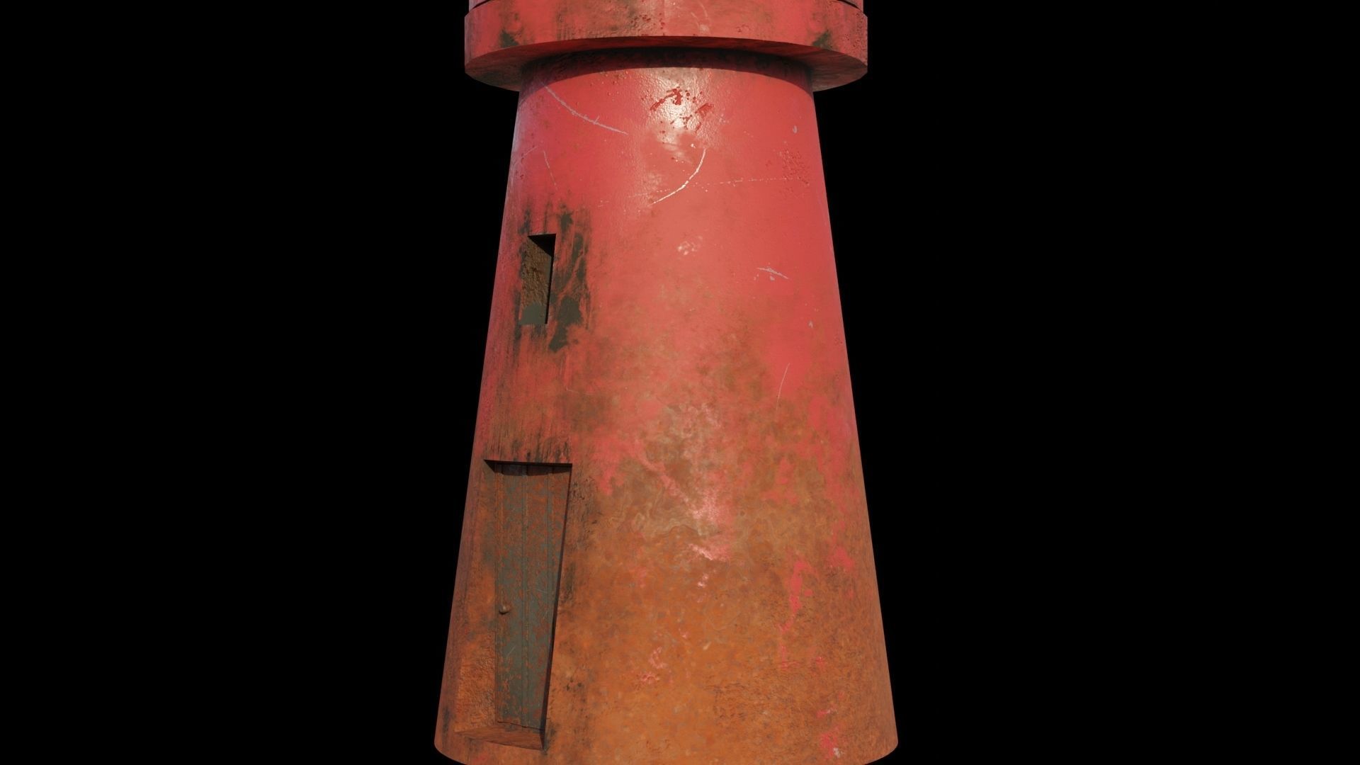 Lighthouse 3D Model PBR materials Low-poly 3D model_10