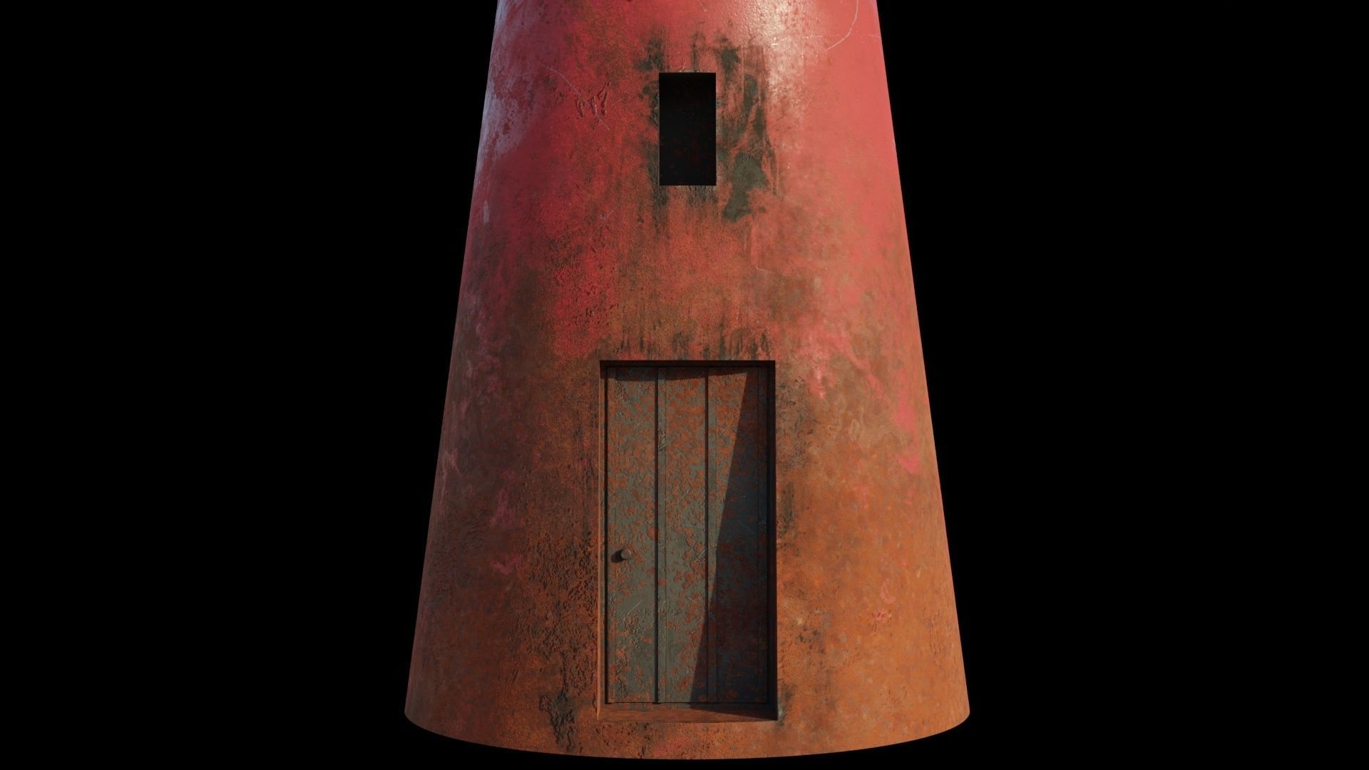 Lighthouse 3D Model PBR materials Low-poly 3D model_7