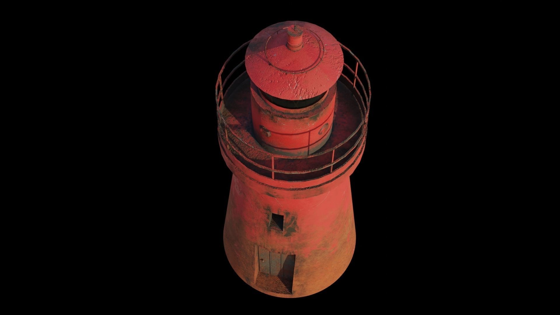 Lighthouse 3D Model PBR materials Low-poly 3D model_9