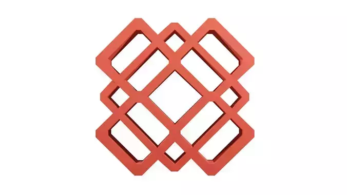 Jaali block design Diamond within Diamond