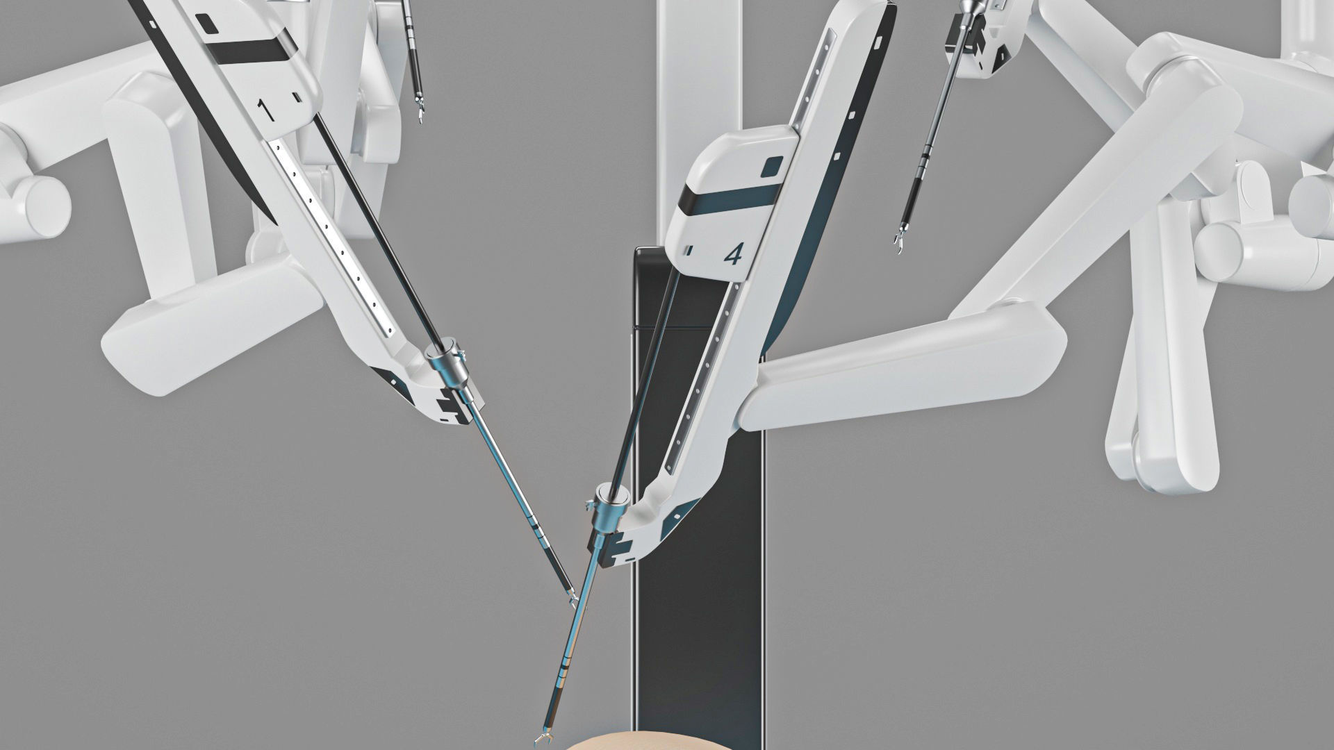 Surgical Robotic System da Vinci 3D model 3D model_6