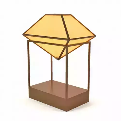 Diamond Shaped Lamp