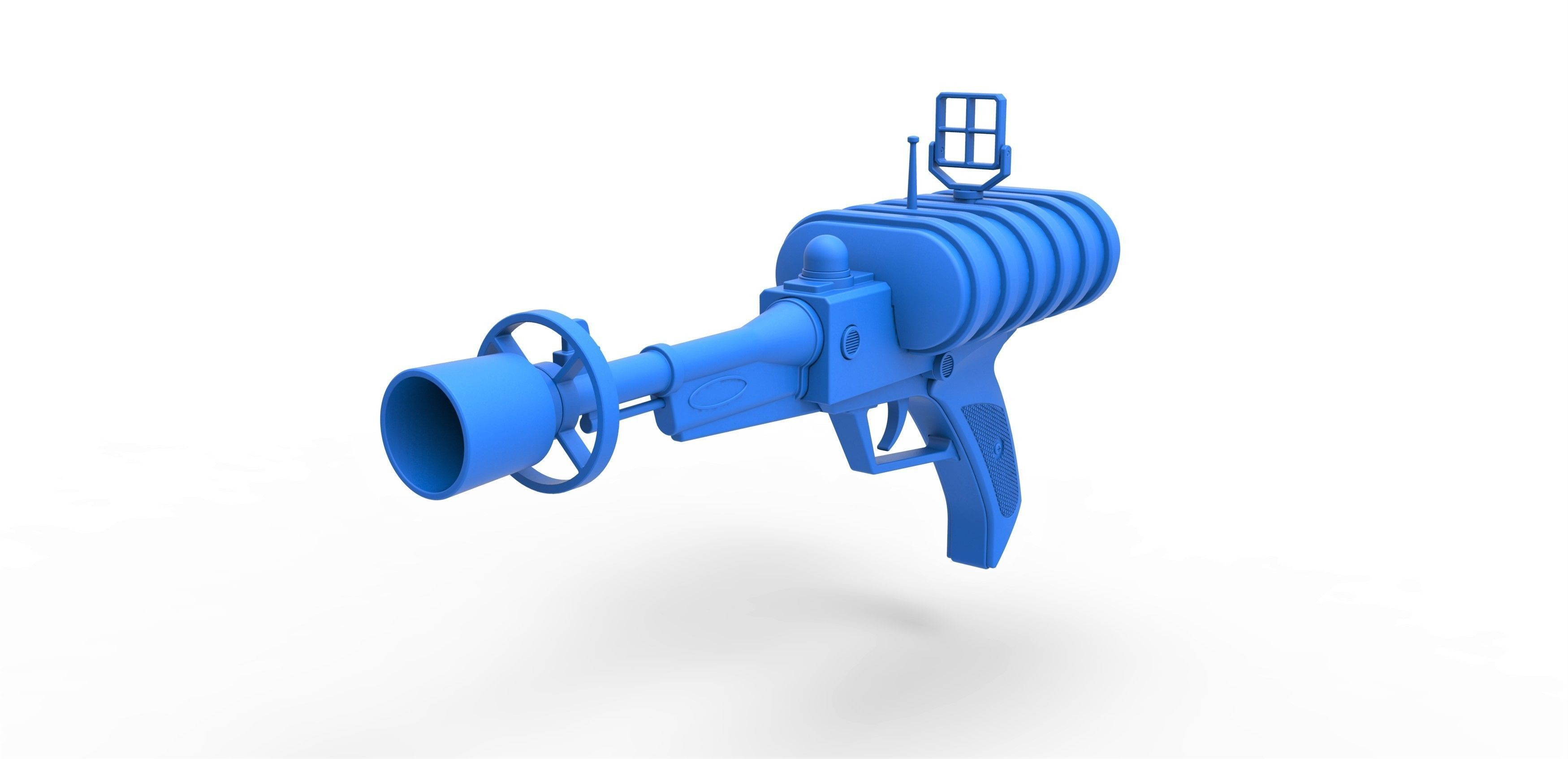 Laser pistol from Lost in Space TV series 1965 first season 3D print model_17