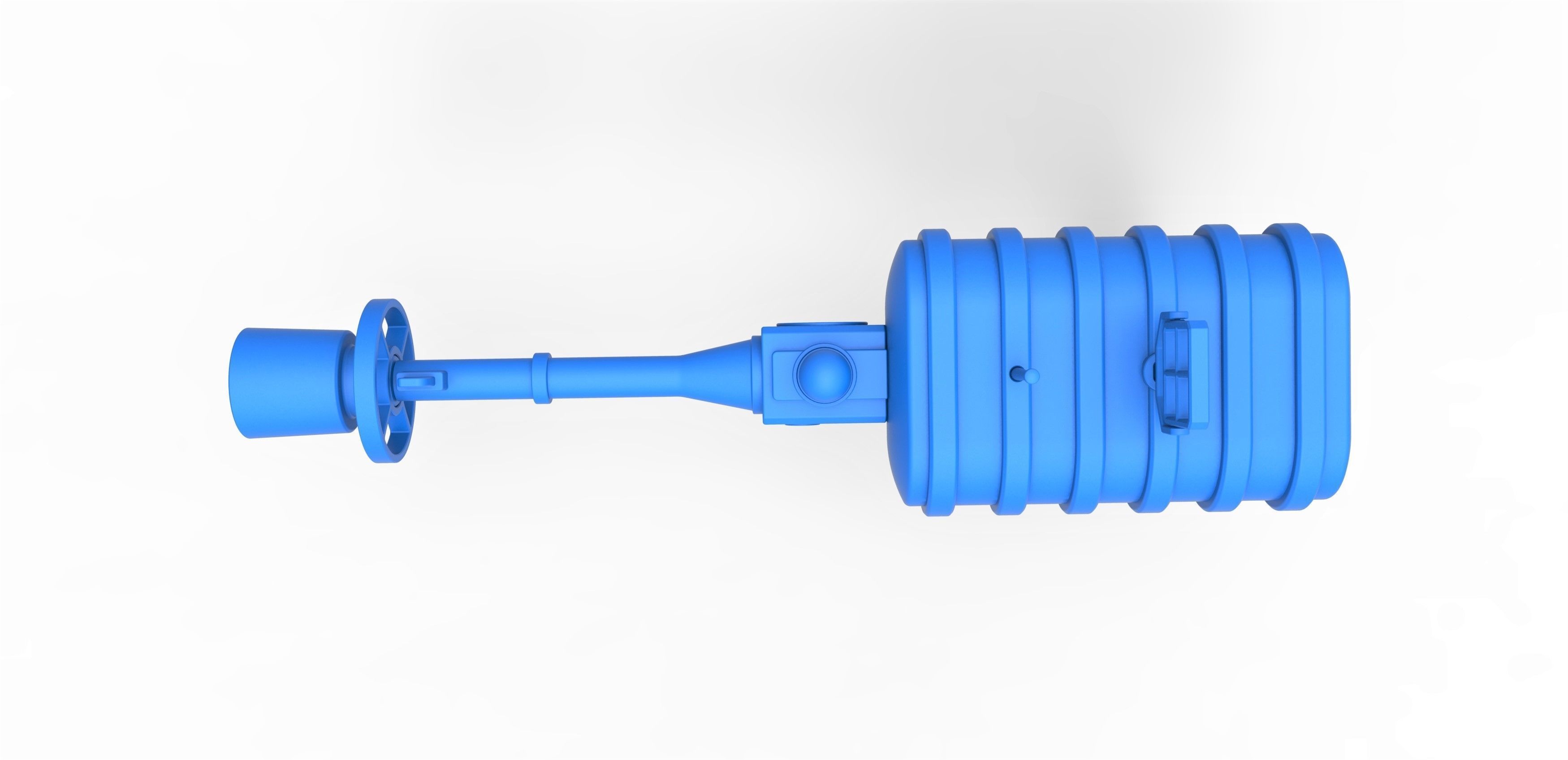 Laser pistol from Lost in Space TV series 1965 first season 3D print model_22