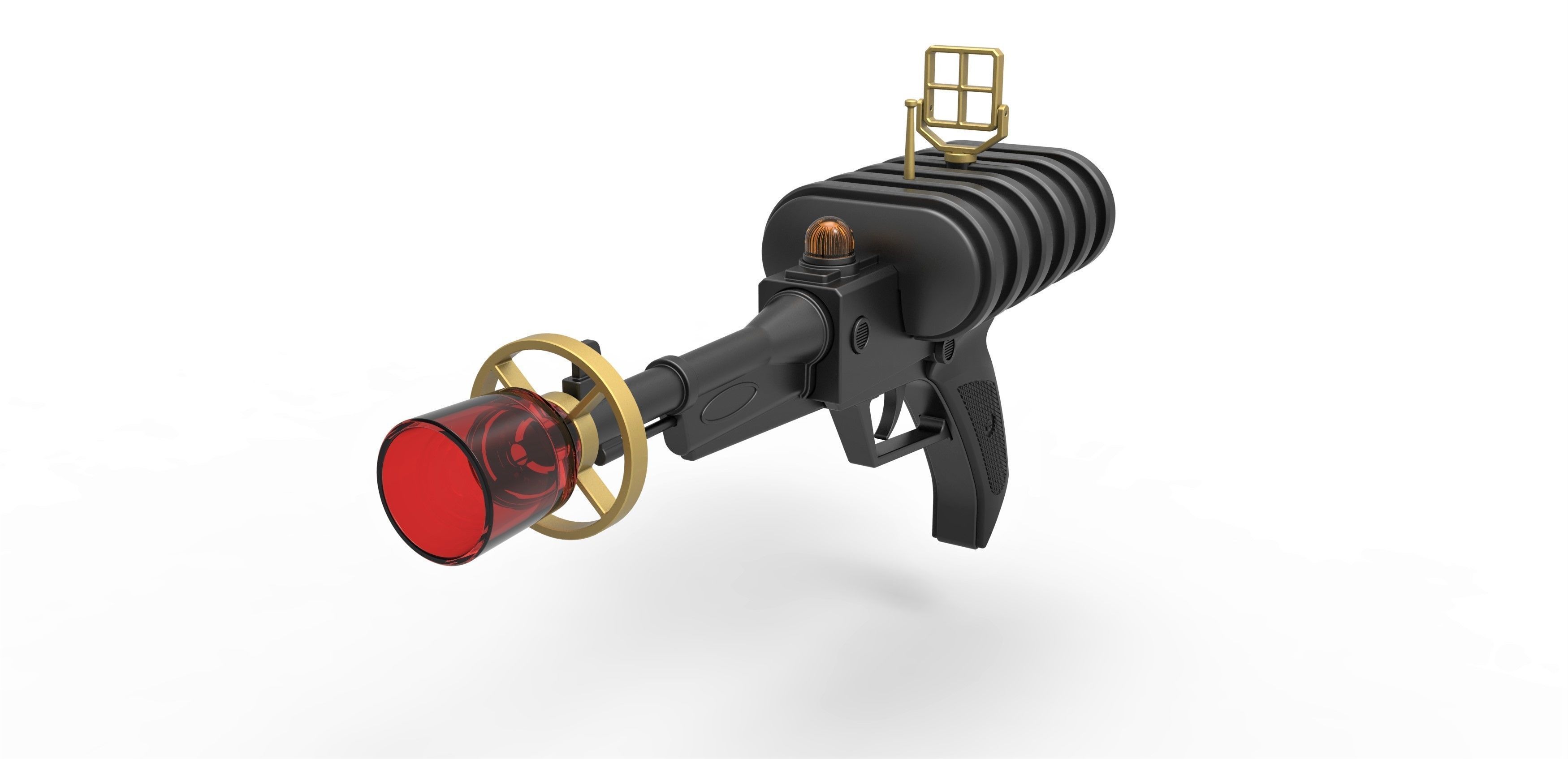 Laser pistol from Lost in Space TV series 1965 first season 3D print model_2