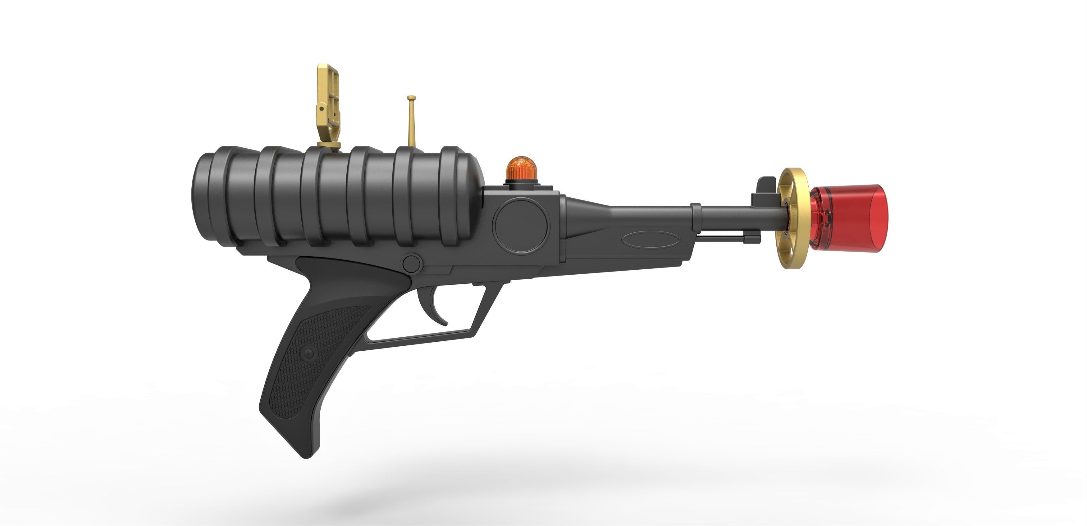 Laser pistol from Lost in Space TV series 1965 first season 3D print model_13