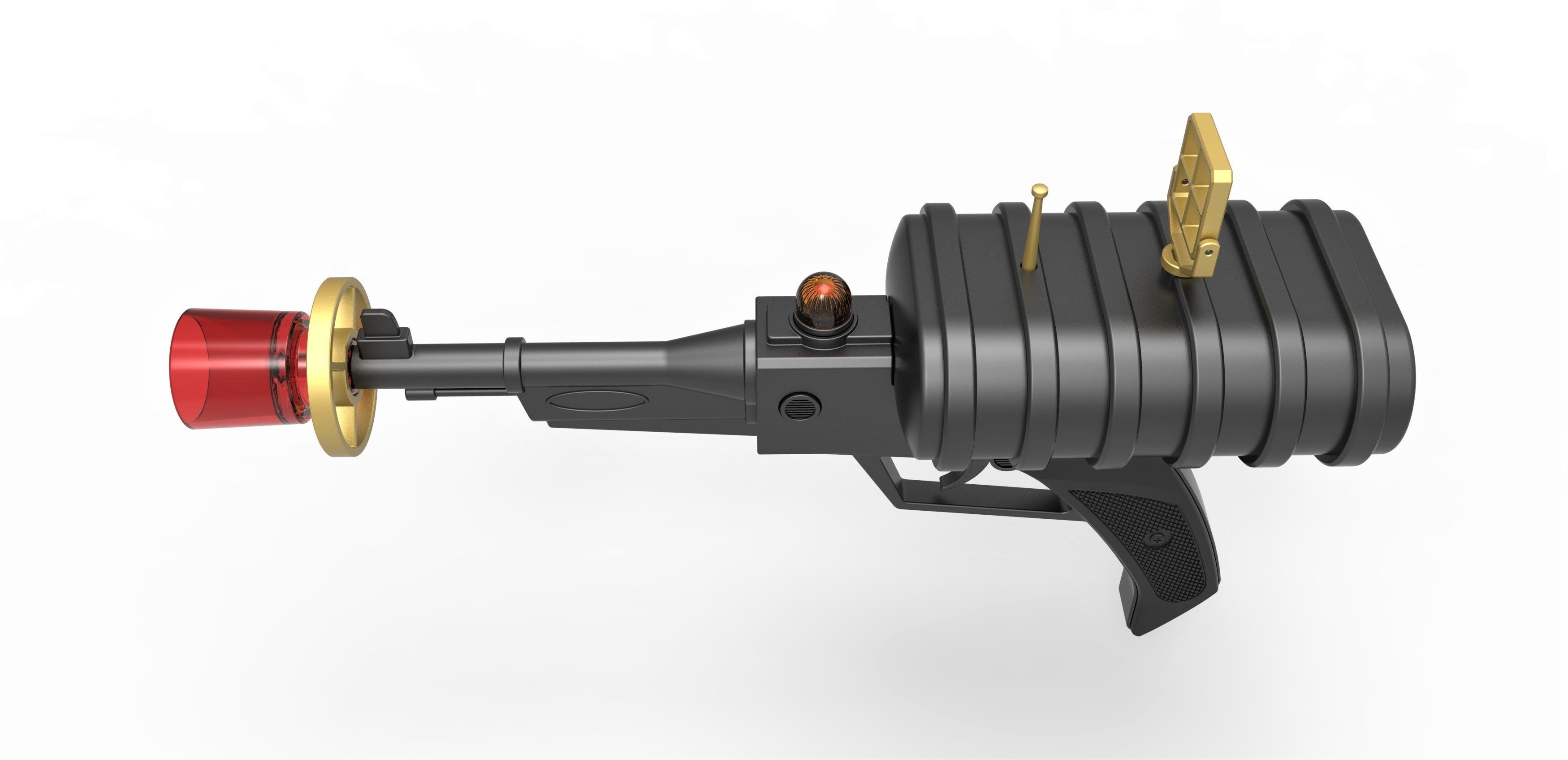 Laser pistol from Lost in Space TV series 1965 first season 3D print model_6