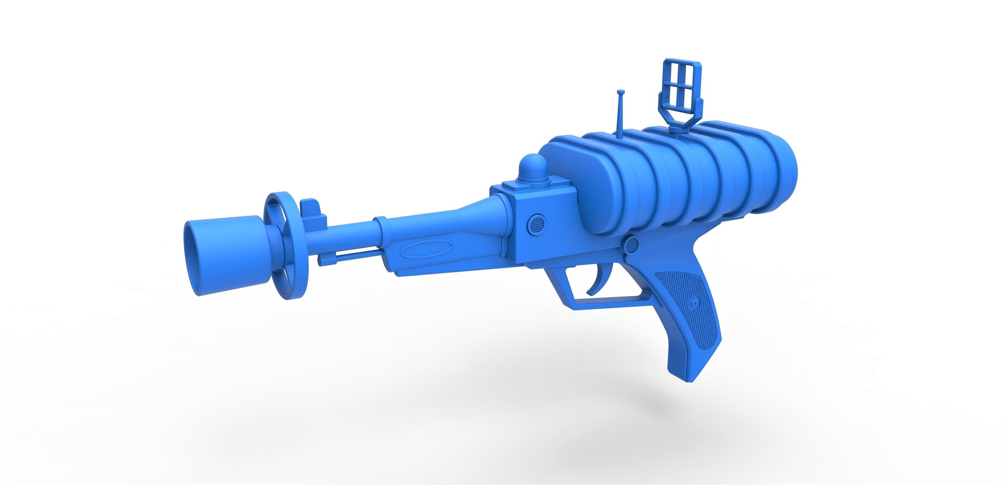 Laser pistol from Lost in Space TV series 1965 first season 3D print model_15